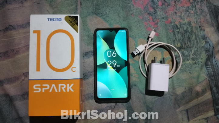 Tecno Spark 10 c 8 gb Ram 128 Rom